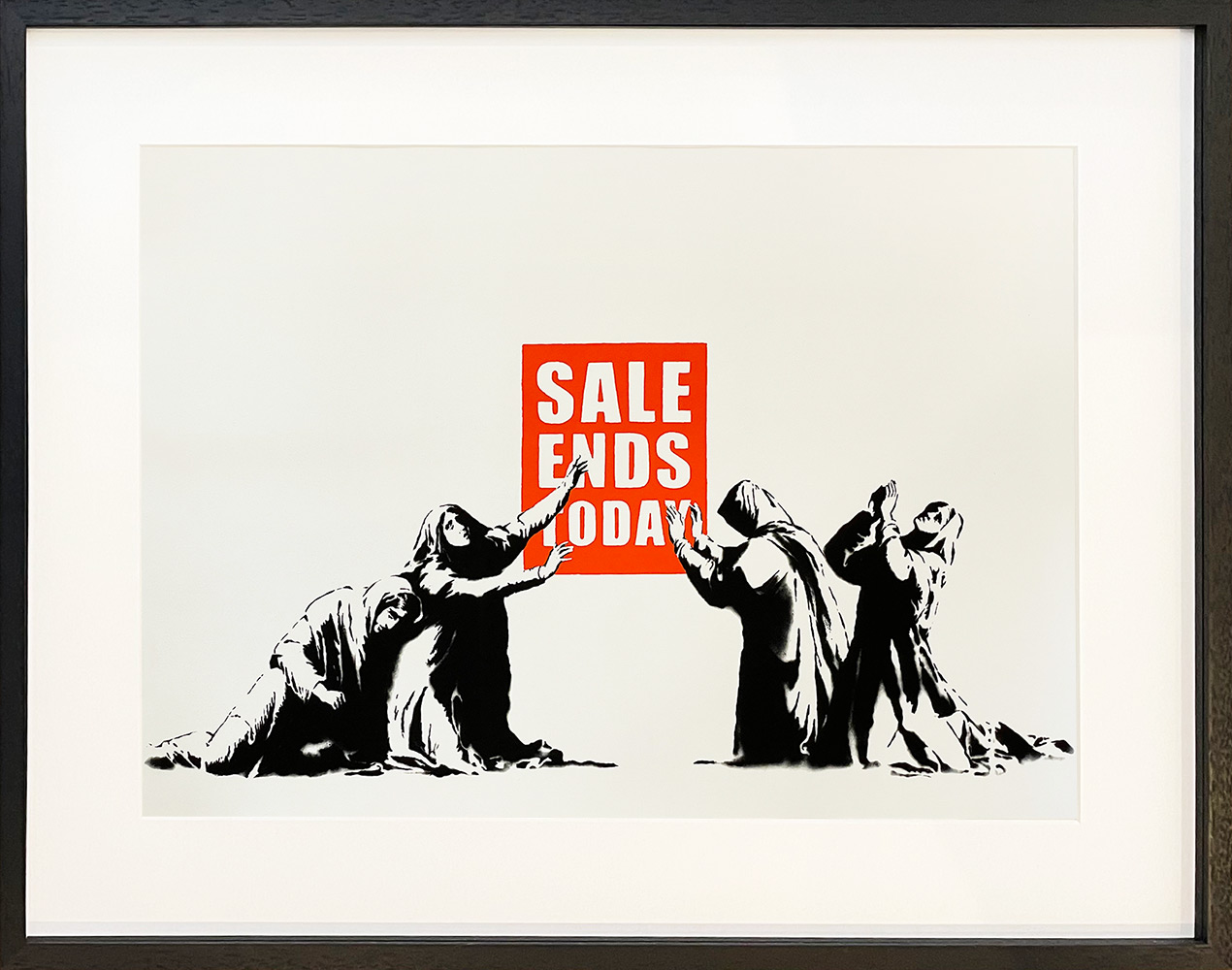 Banksy - WCP, Sale Ends Today - Kunstgalerie Art-ETC