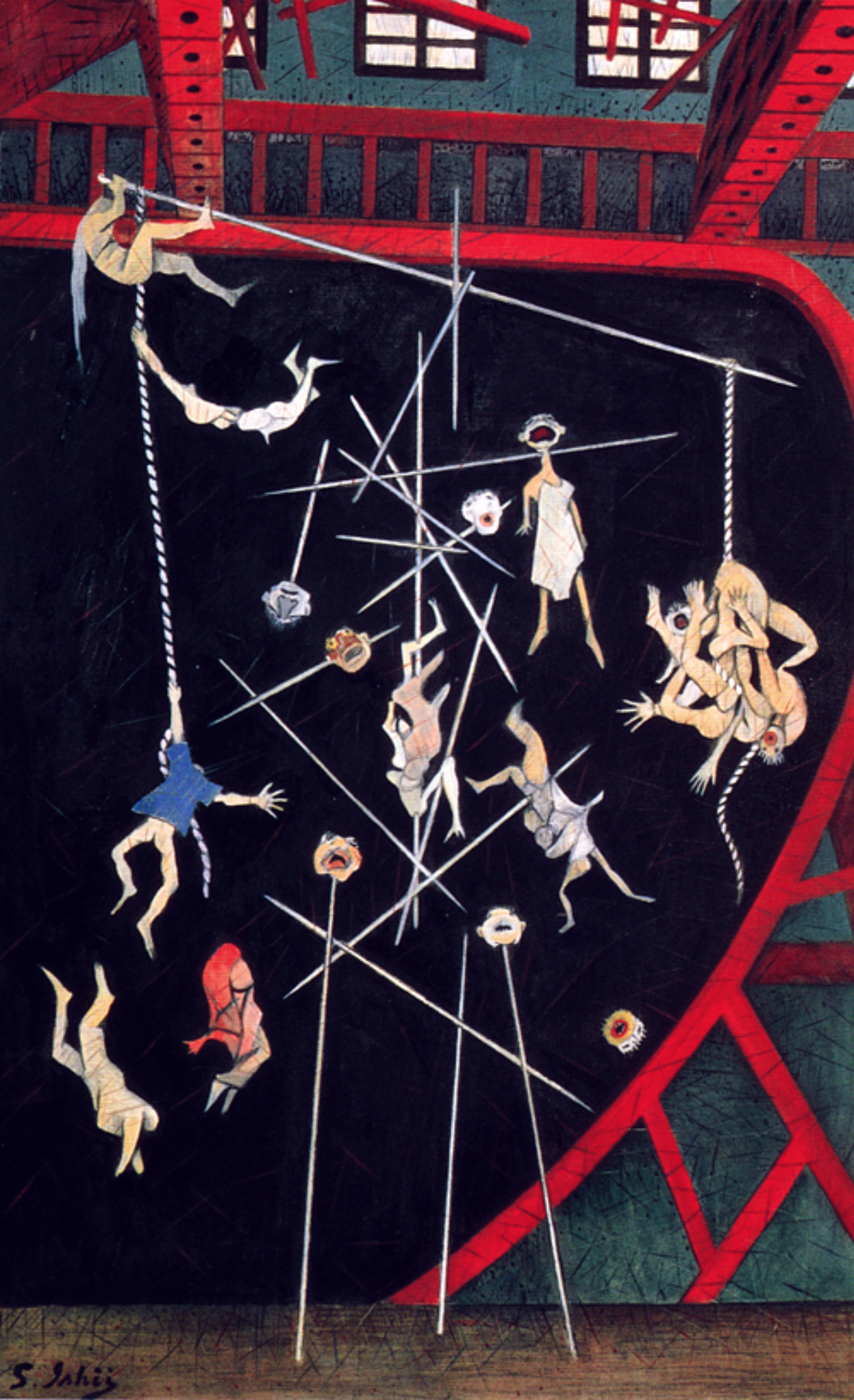 石井茂雄「完全犯罪：黒い絵画」｜Shigeo Ishii “Perfect Crime: Black