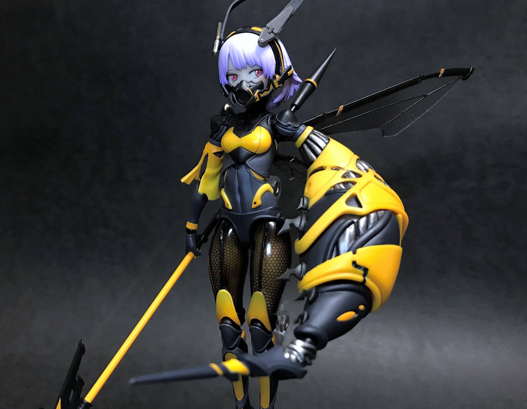 レビュー》BEE-03W WASP GIRL ブンちゃん 可動フィギュア[蝸之殼
