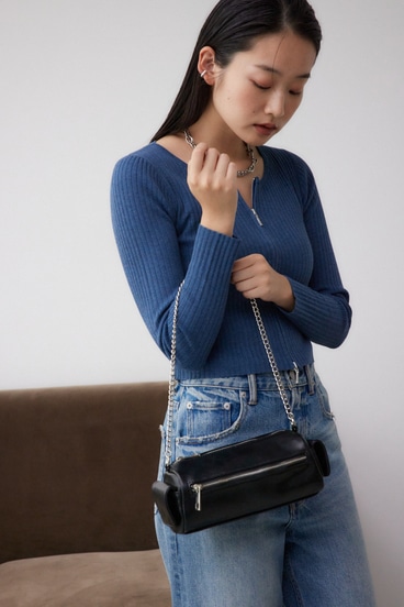 サイドポケットワイドシェイプバッグ｜WOMEN｜250HAT55-344K｜AZUL BY