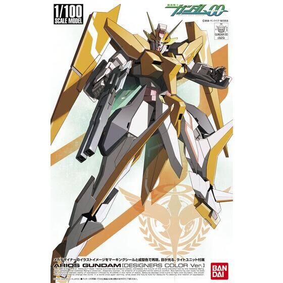 1/100 アリオスガンダム デザイナーズカラーバージョン│株式会社
