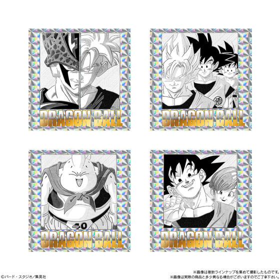 ドラゴンボール40周年記念 オリジナルイラストレーション シール