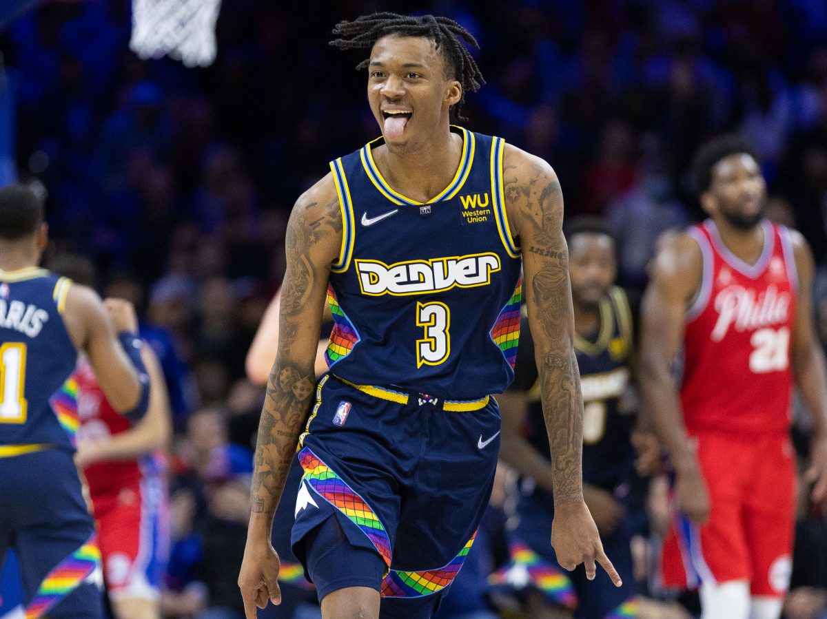 Denver Rookie Bones Hyland Leads Nuggets Past 76ers