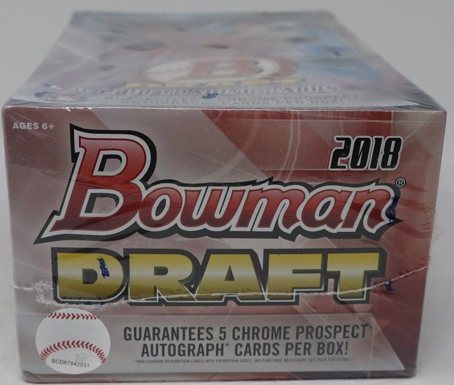 2018 Bowman Draft Baseball Super Jumbo Box (Hobby) (5/120