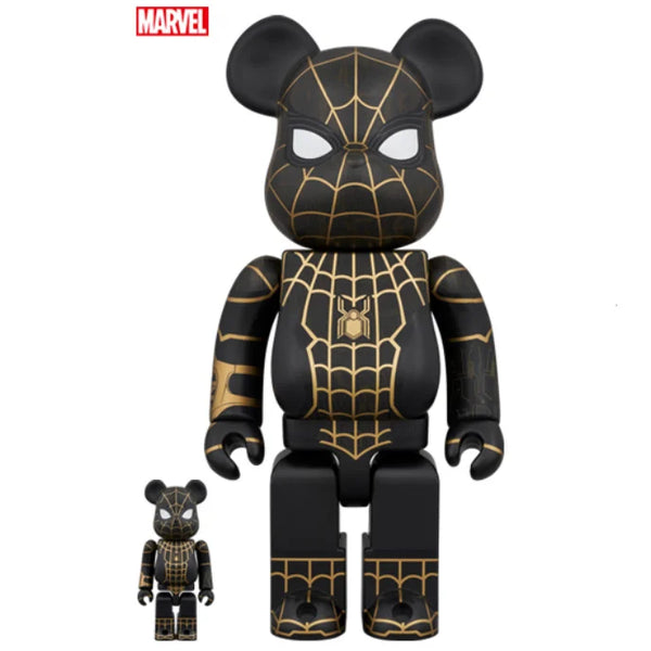 400 & 100 Bearbrick set - Camo Tiger BAPE Purple | Unique Collection