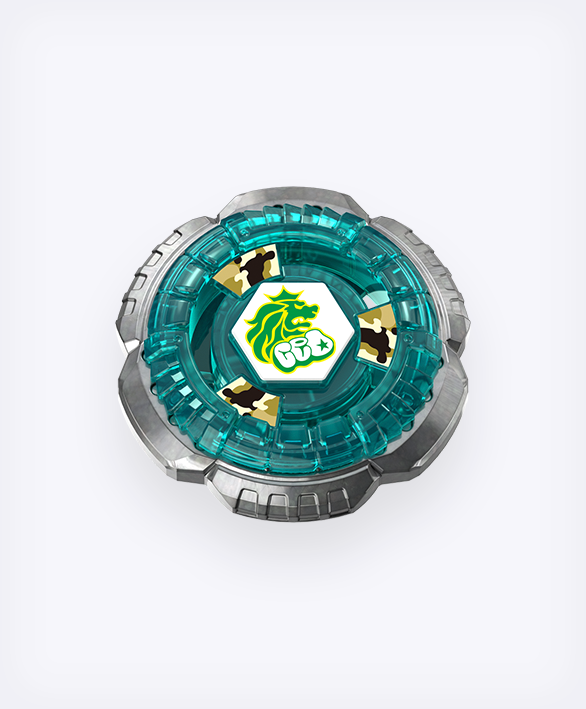 BX-00 ブースター ロックレオーネ6-80GN｜製品情報｜BEYBLADE X タカラ