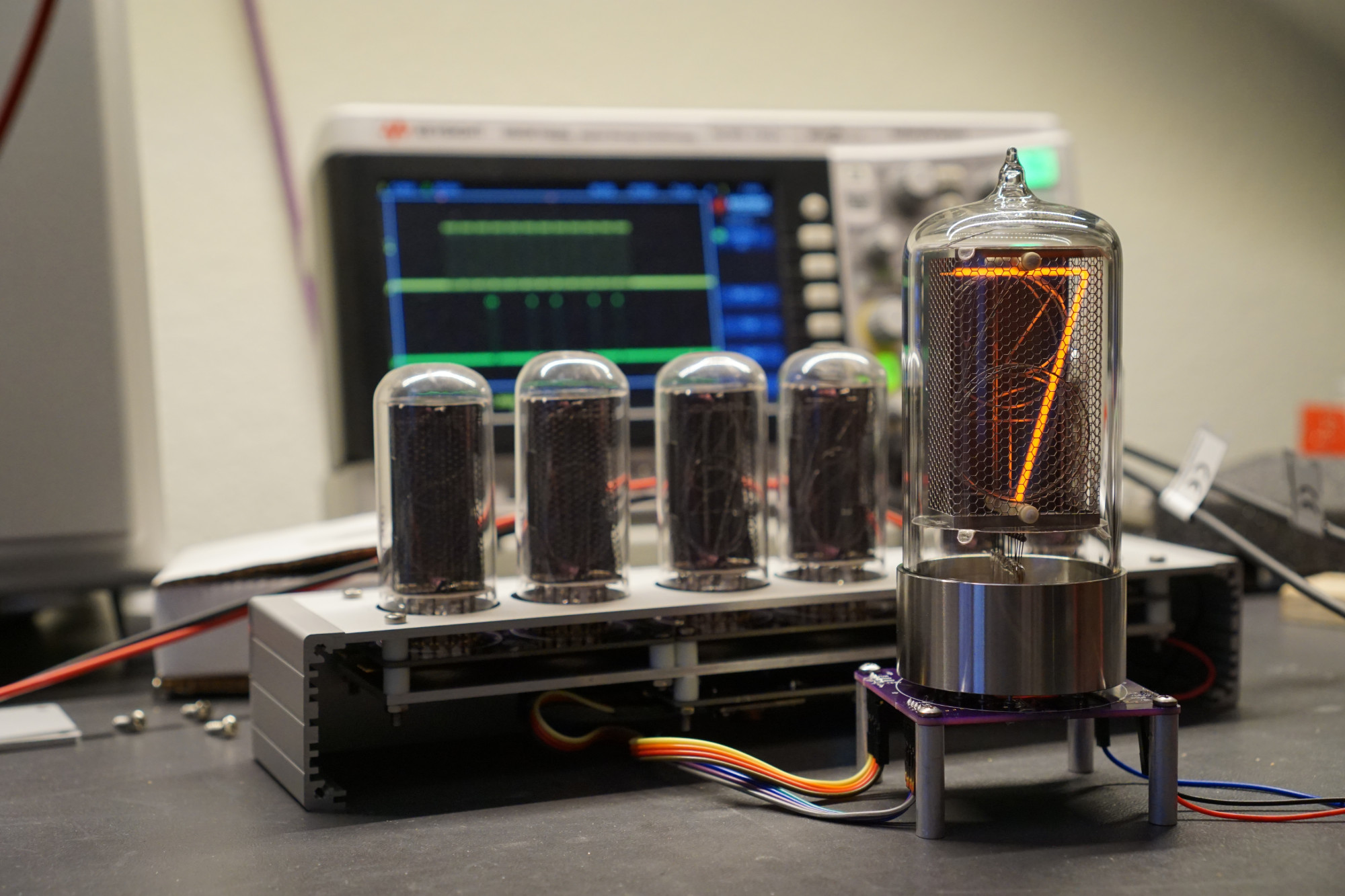 A Socket for a Dalibor Farny R|Z568M Nixie Tube | Photons