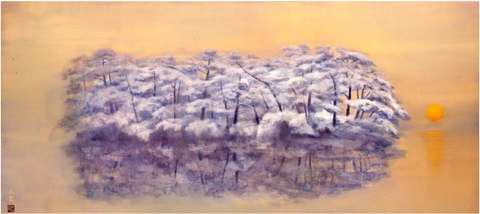 奥田元宋「松島暮色」 | 足立区綾瀬美術館 annex