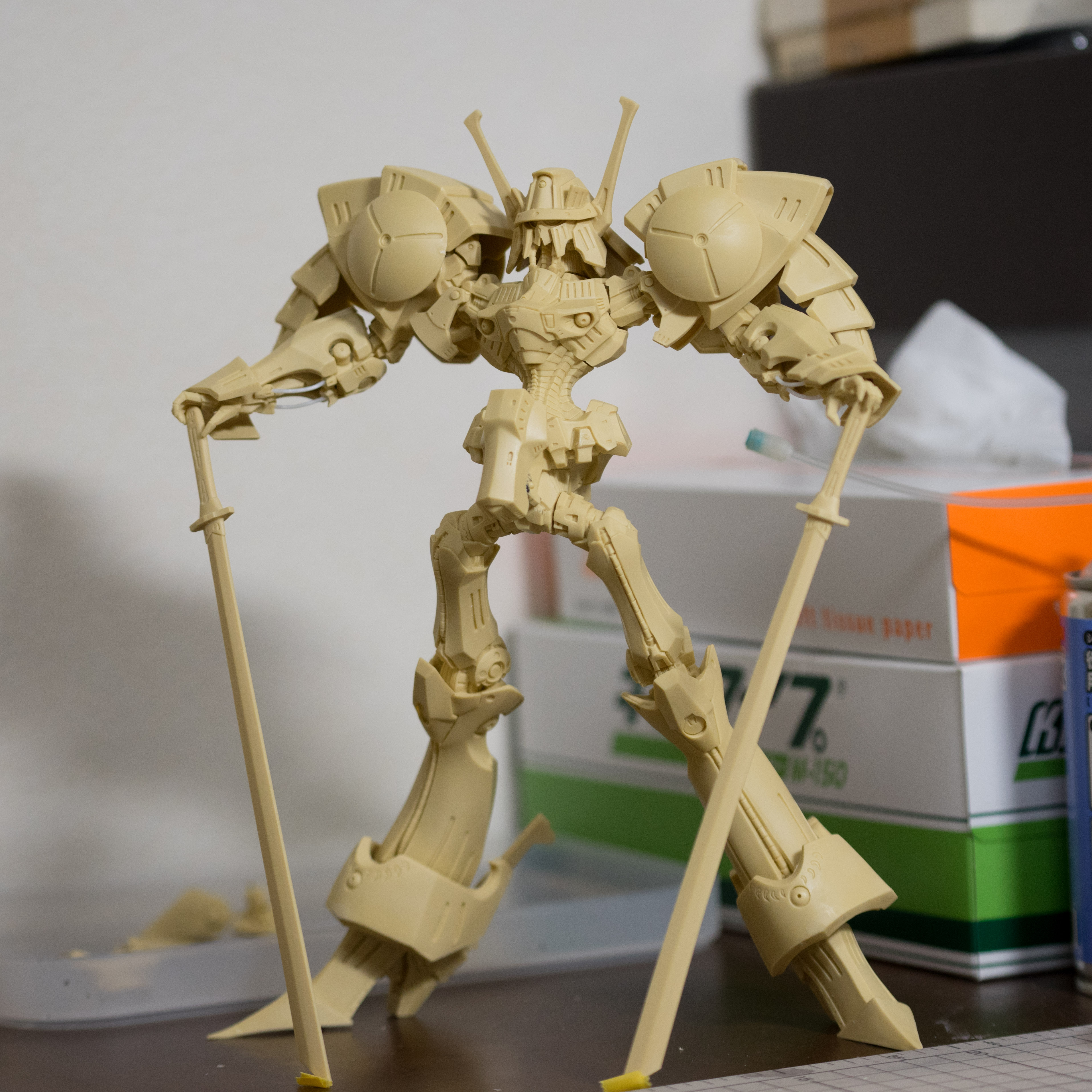 1/100 SAV バッシュ！！仮組み - modeling-hiroroom