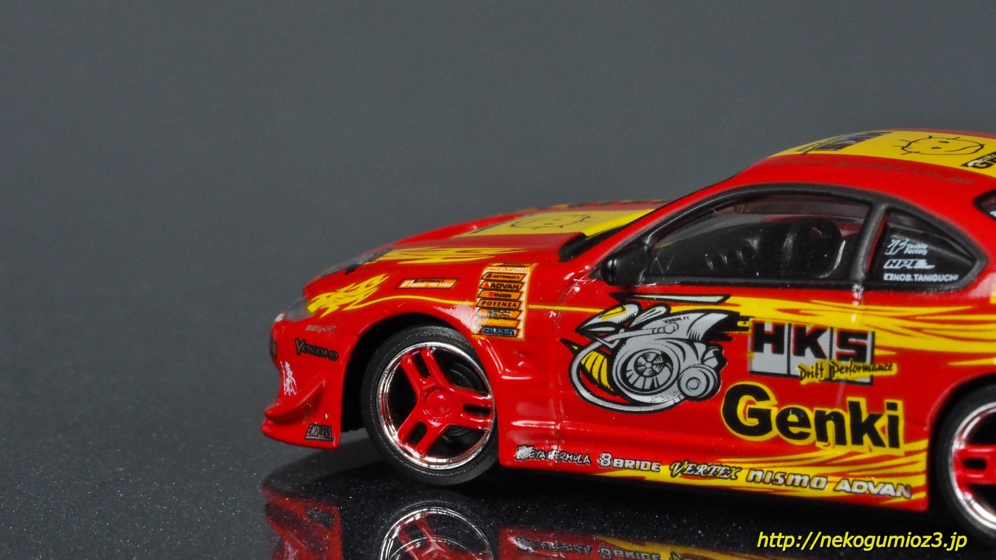 1/64 HKS シルビア S15 GT2835PRO仕様 2004 (谷口 信輝