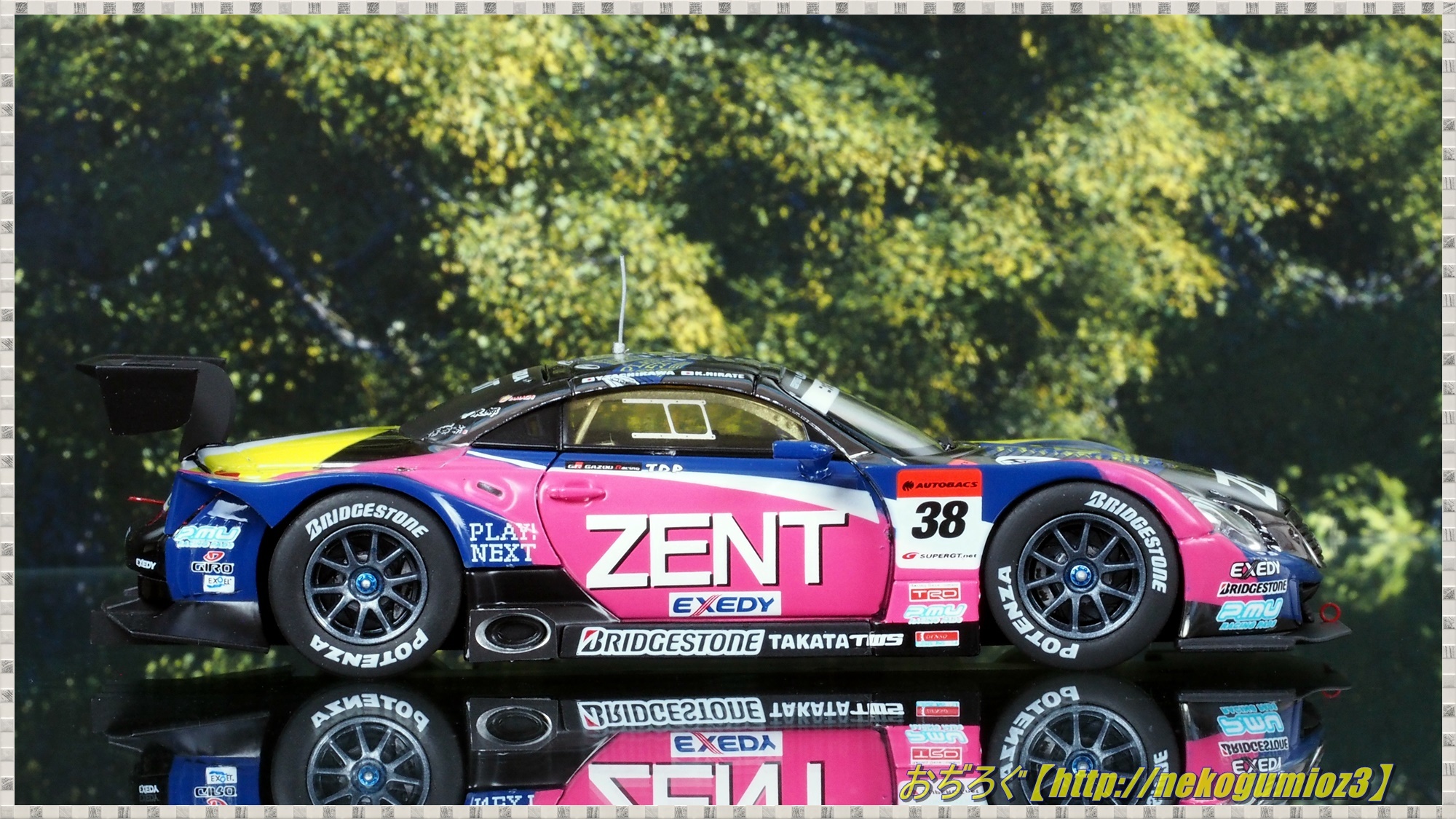 ZENT CERUMO SC430 SUPER GT 2012 GT500 #38 【EBBRO 1/43 44736