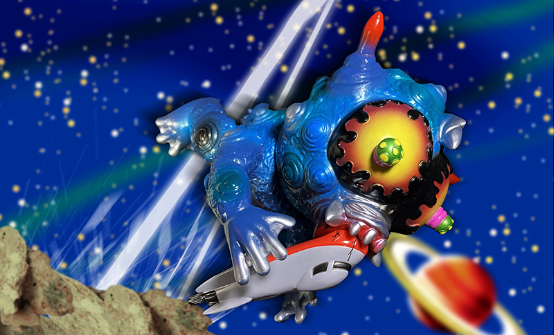 新作 エレガブ ドクロ太郎怪獣シリーズ 暗黒星雲怪獣ネビュラ 1期