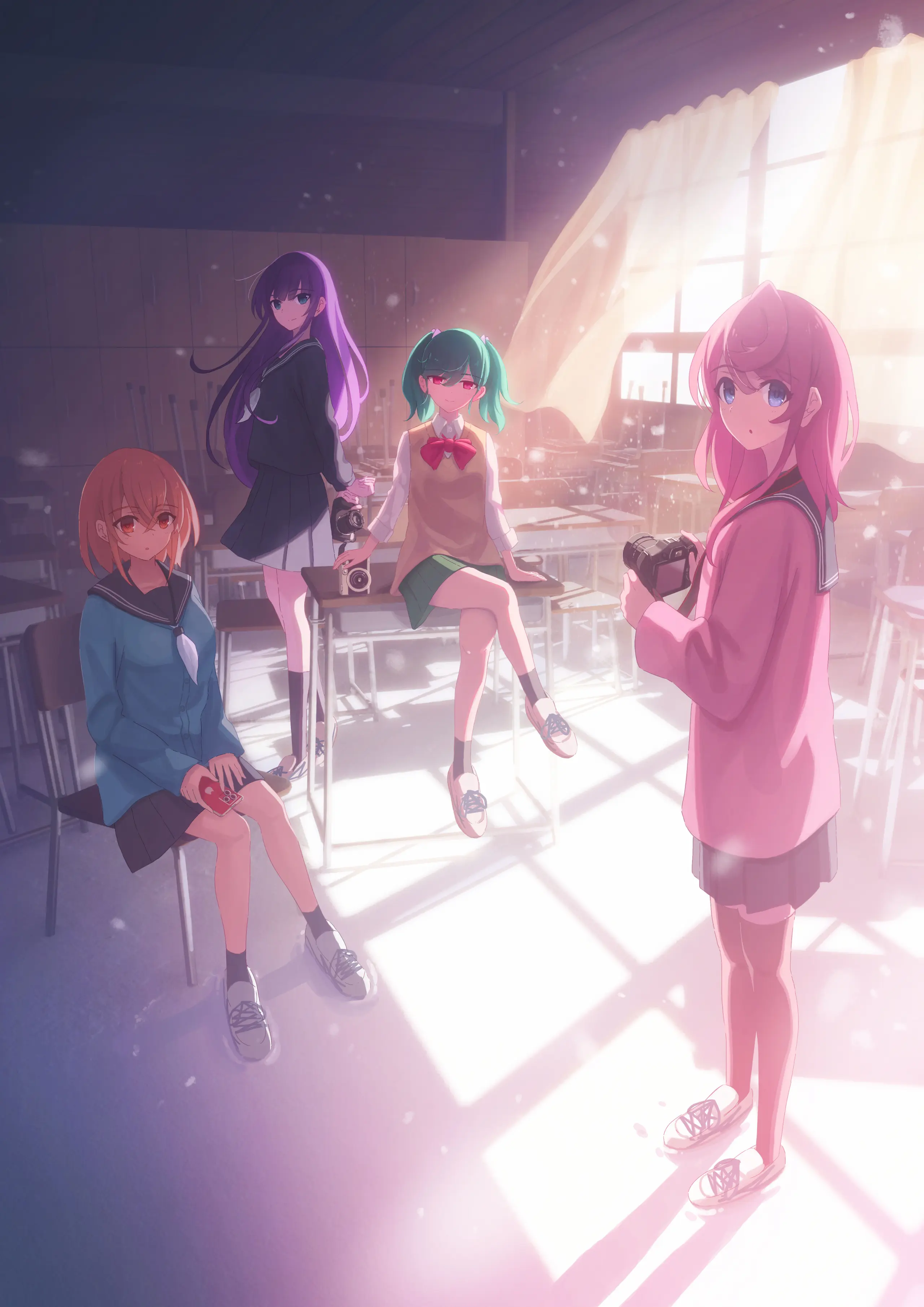 恋愛ファンタジーアドベンチャーゲーム『さくらいろテトラプリズム