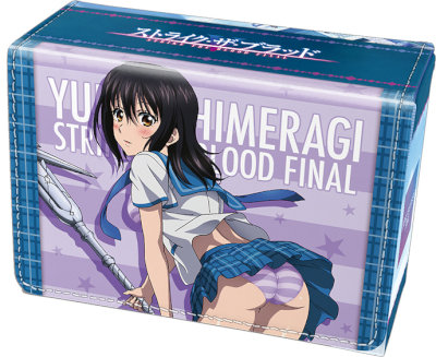 合皮製デッキケースW ストライク・ザ・ブラッドFINAL「姫柊 雪菜