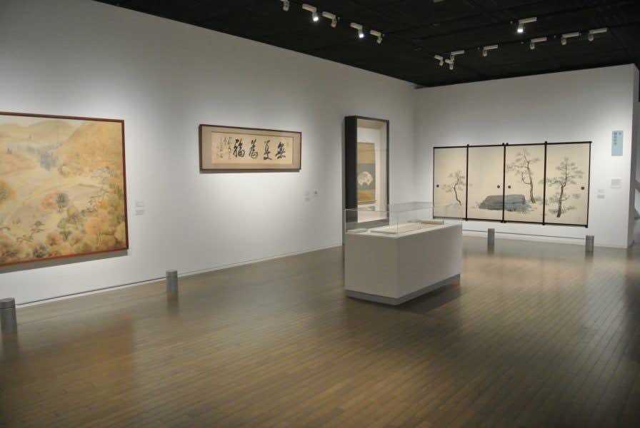 川村浩章、【公園の秋】、希少な額装用画集より、新品額装付、状態良好