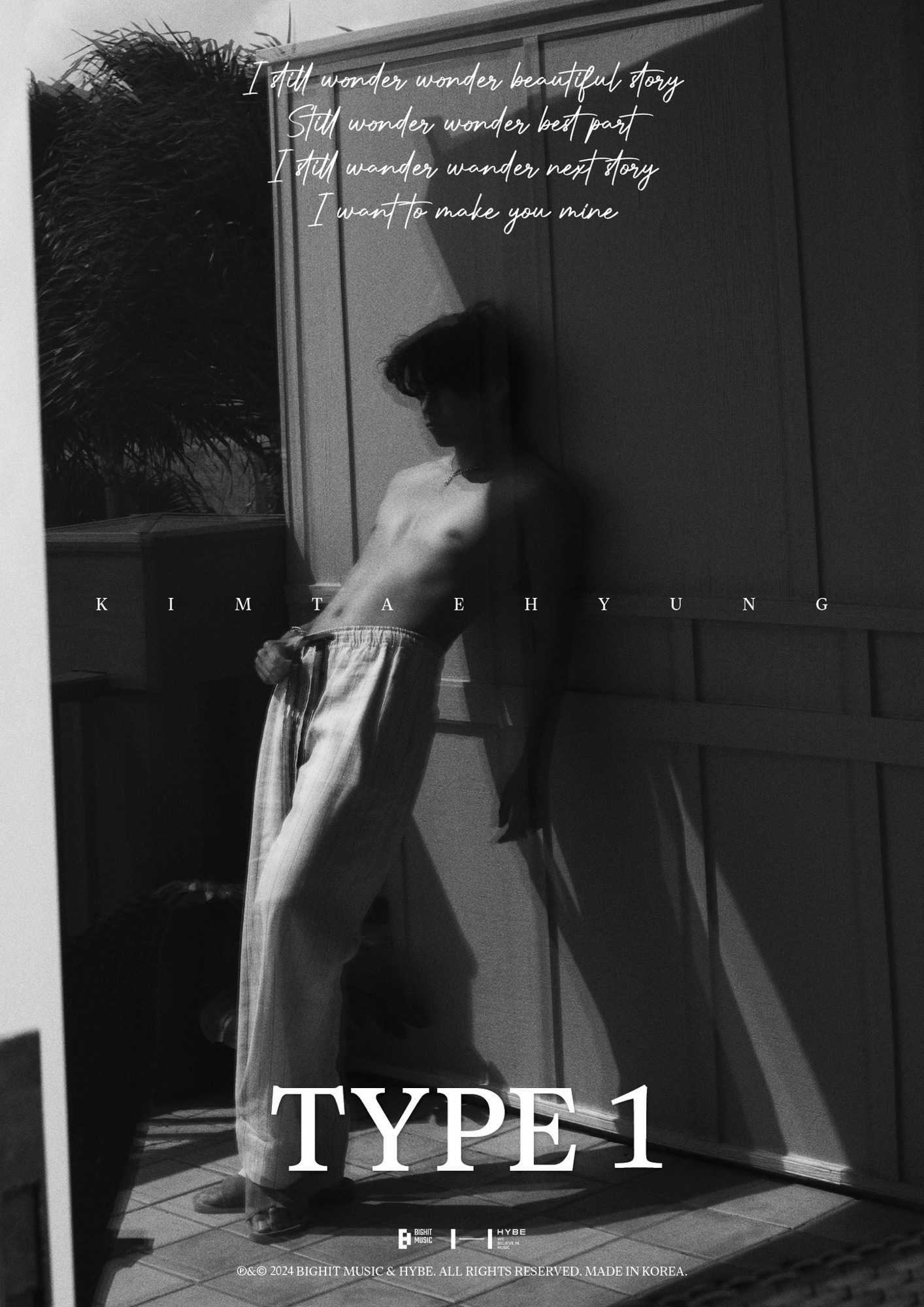 テテの写真集 V 'TYPE 1' 発売決定！予約・特典等【BTS V】 | BTS123