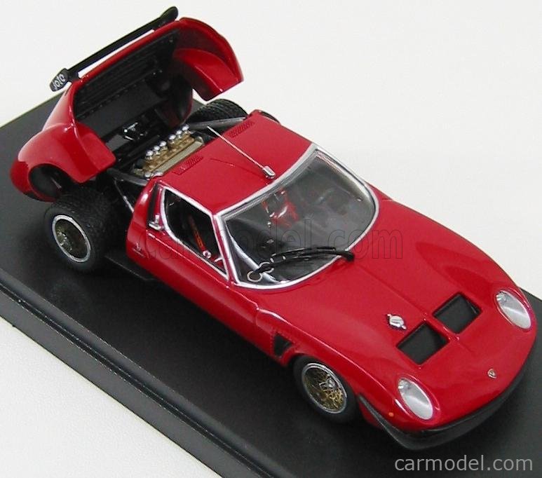 KYOSHO 03201R Scale 1/43 | LAMBORGHINI JOTA SVR 1970 RED