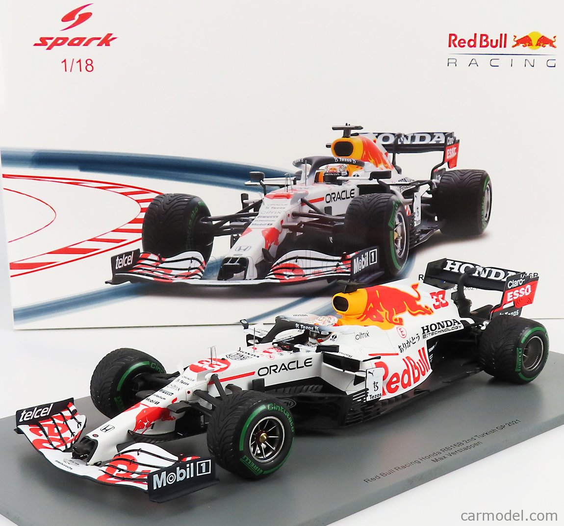 スパーク1/18 レッドブルRB16B マックスフェルスタッペン トルコGP使用