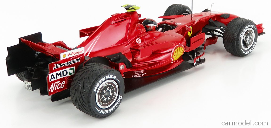 1/18 F2007 マッサ F2007 Wheels Hot 0 Formula ホットウィール