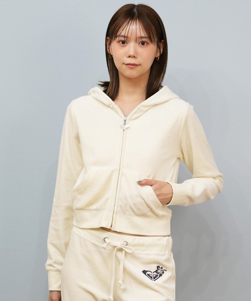 セール】ROXY/ロキシー ROXY x MANA ジップアップパーカー ベロア