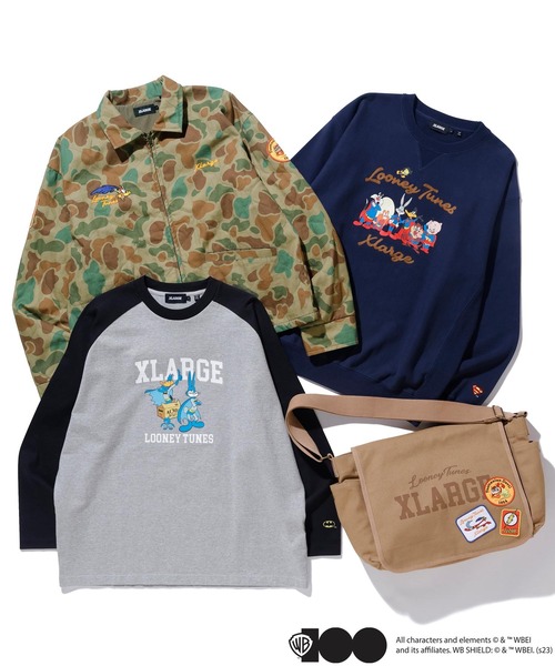 XLARGE（エクストララージ）の「XLARGE×LOONEY TUNES RAGLAN L/S TEE