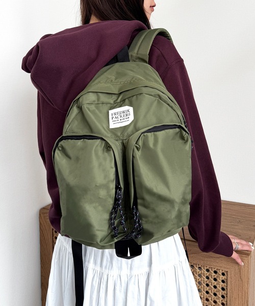 セール】【FREDRIK PACKERS】≪別注≫420D TWINS BACK PACK A4サイズ