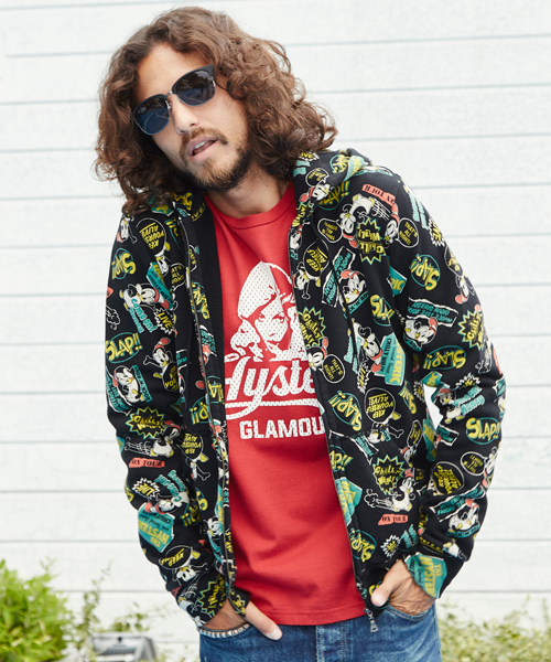 HYSTERIC GLAMOUR（ヒステリックグラマー）の「CW/CHILLY PUNKS総柄 PK