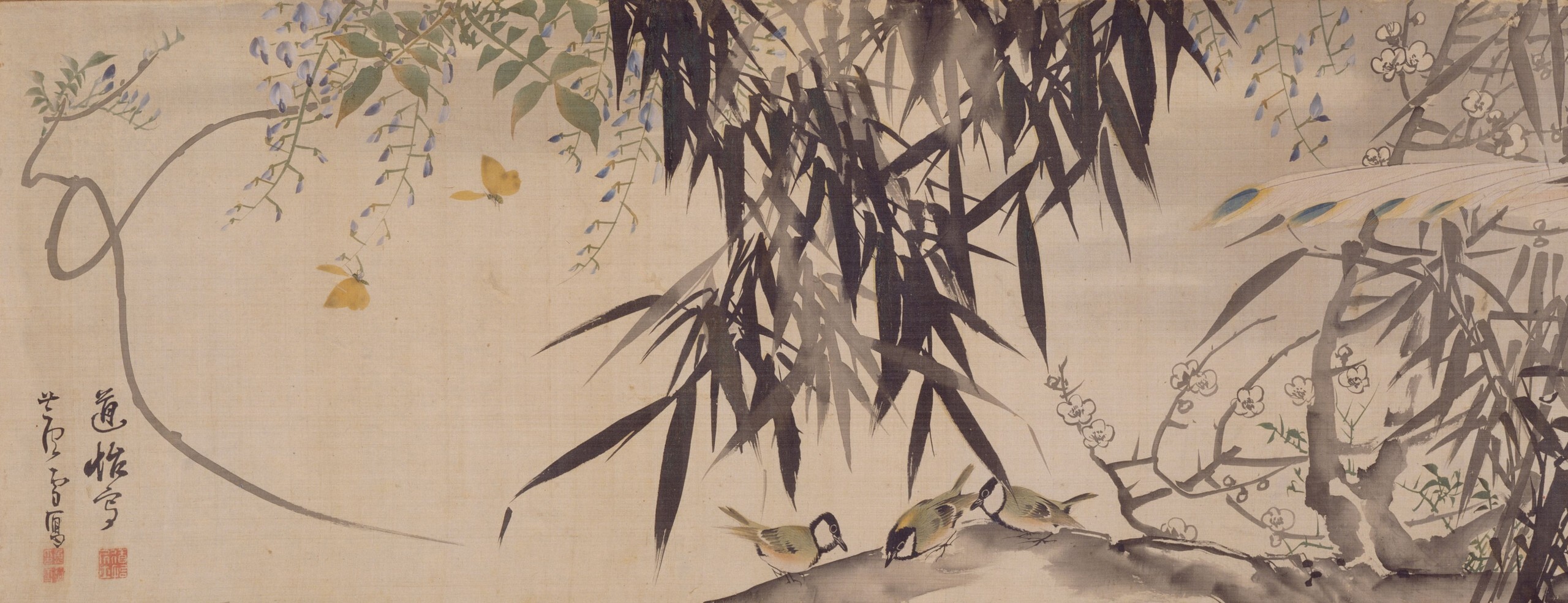 一輪の薔薇と、近寄る昆虫」（未来絵画） 花と昆虫、1711 | ラッヘル