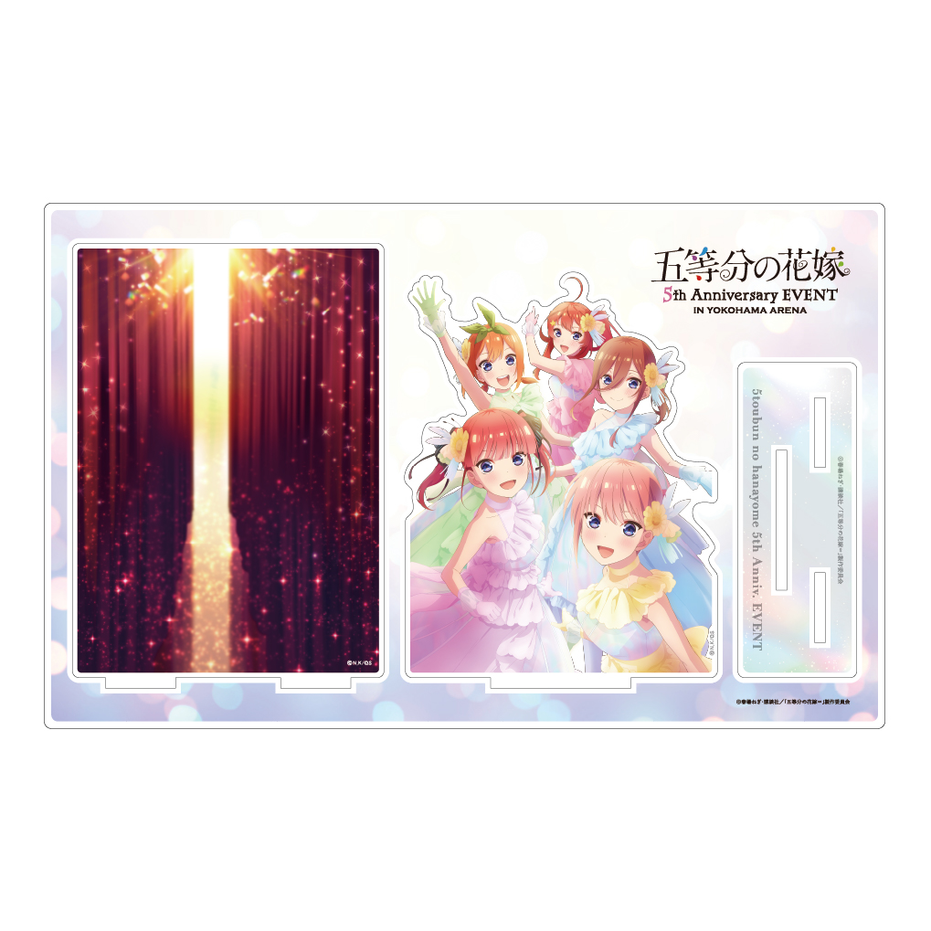 アクリルジオラマ（五等分の花嫁 5th Anniversary EVENT in 横浜