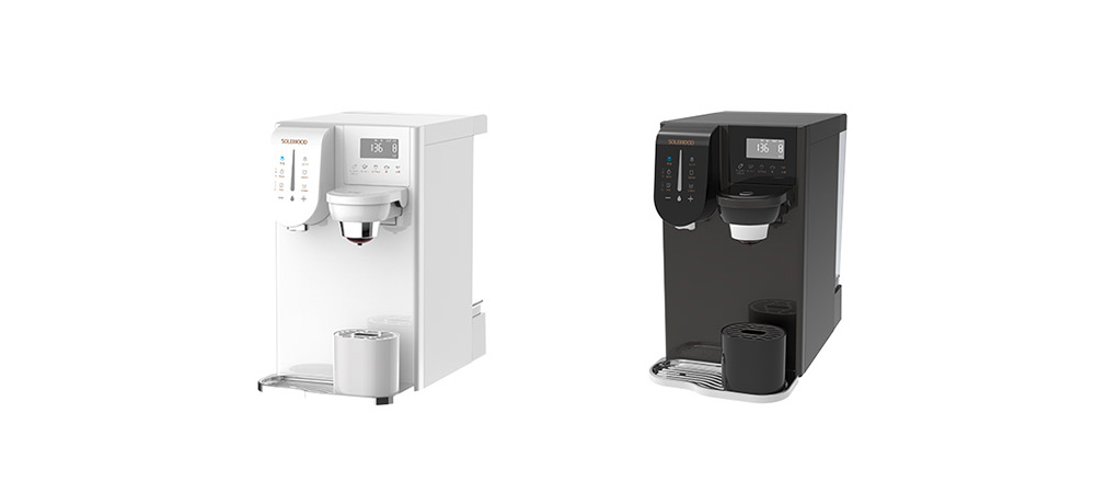 コーヒーもお茶もワンタッチで！ 浄水型ウォーターサーバー『PURE