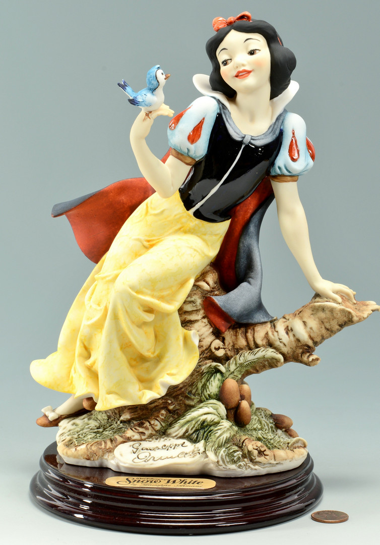 Lot 907: 4 Giuseppe Armani Snow White Figures | Case Auctions