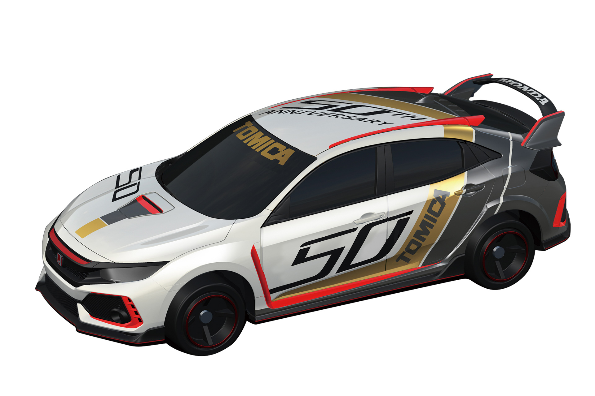 トミカ50周年記念仕様「ホンダ シビック TYPE R」4月25日発売 - Car Watch