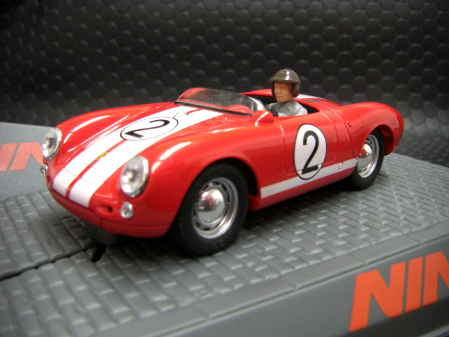 NINCO 1/32 ｽﾛｯﾄｶｰ 50601◇PORSCHE 550 Spyder CLASSIC SPORT #2/RED