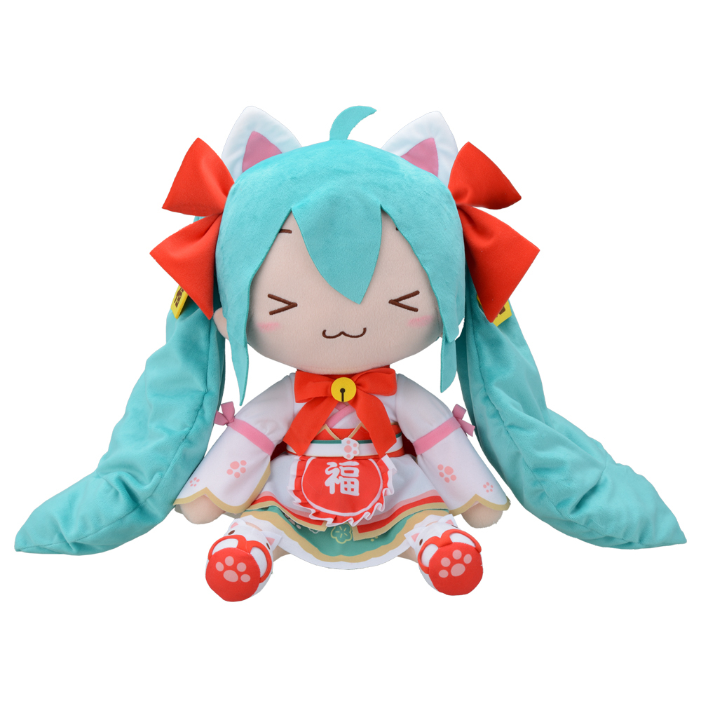 初音ミク_ 招きミク ふわふわぬいぐるみ(LL) | 公式グッズ・公式