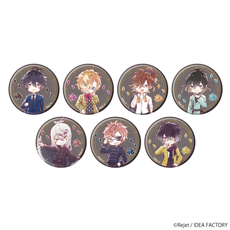 DIABOLIK LOVERS_缶バッジ04/BOX(全7種)(グラフアートイラスト