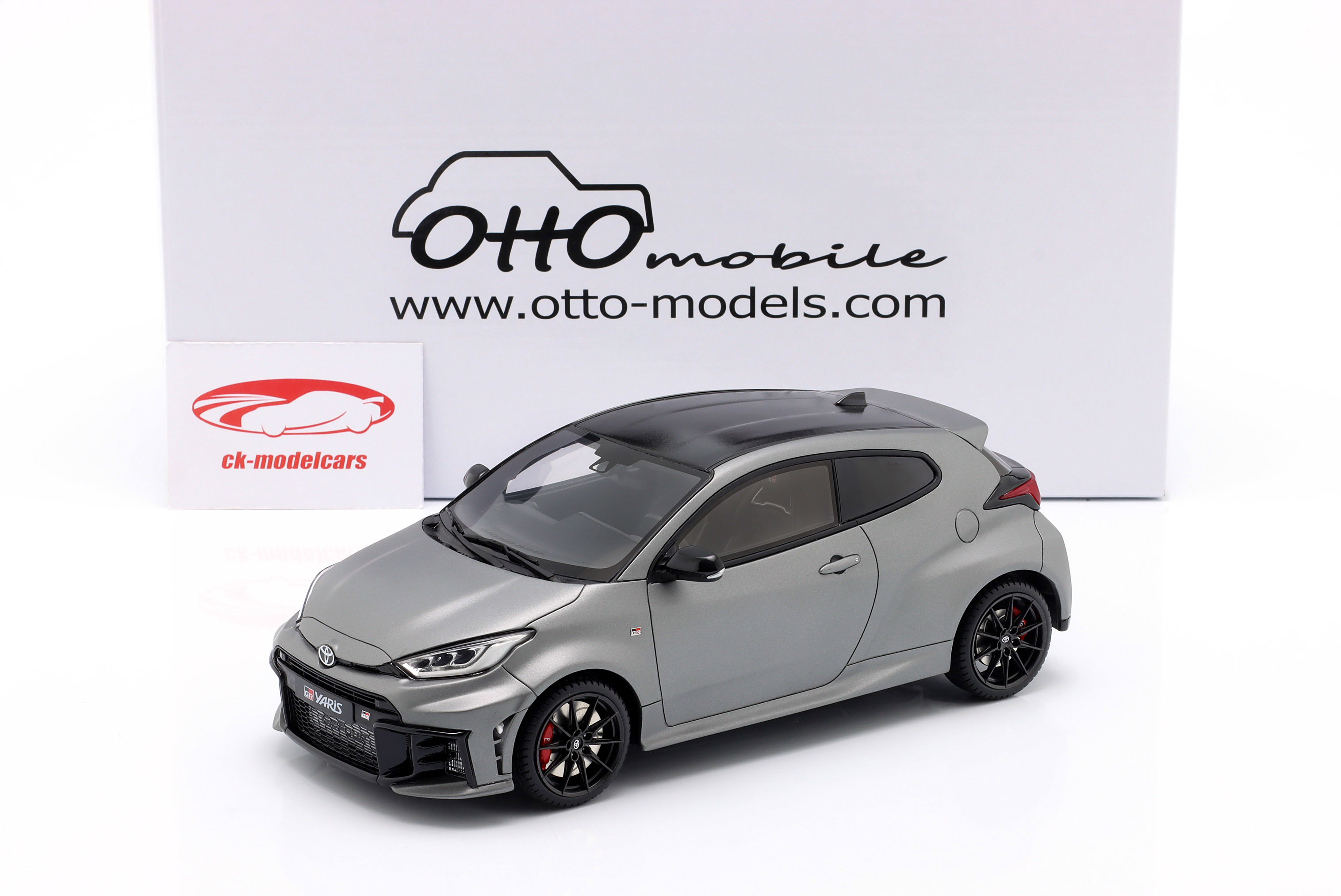 Ottomobile 1:18 Toyota Yaris GR year 2024 grey metallic OT1127