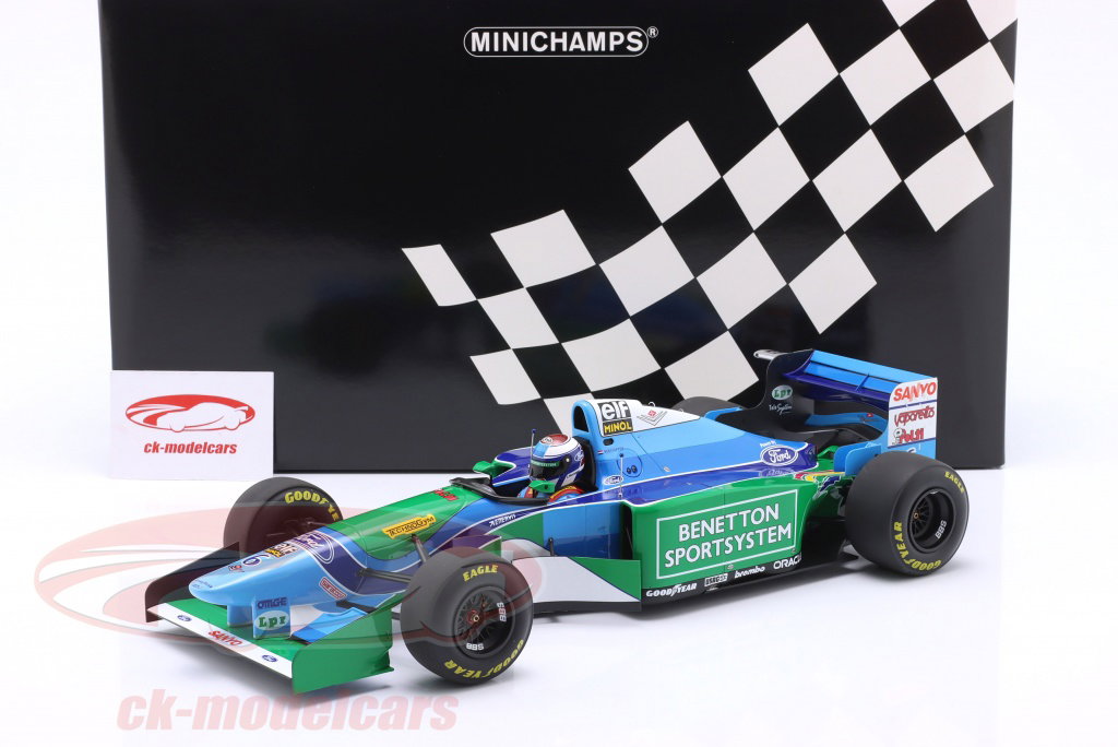 Minichamps 1:12 Jos Verstappen Benetton B194 #6 3位 ハンガリー GP