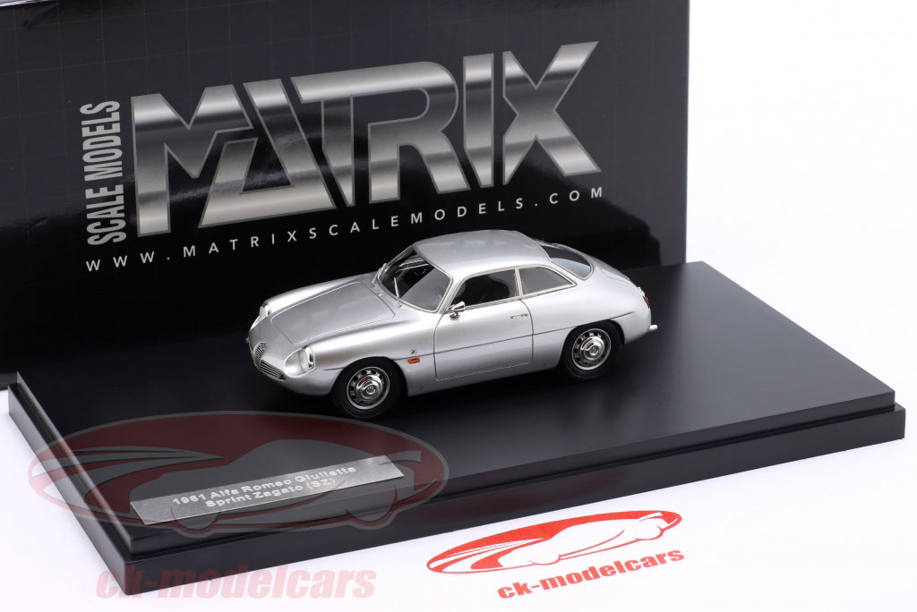 Matrix 1:43 Alfa Romeo Giulietta Sprint Zagato (SZ) year 1961