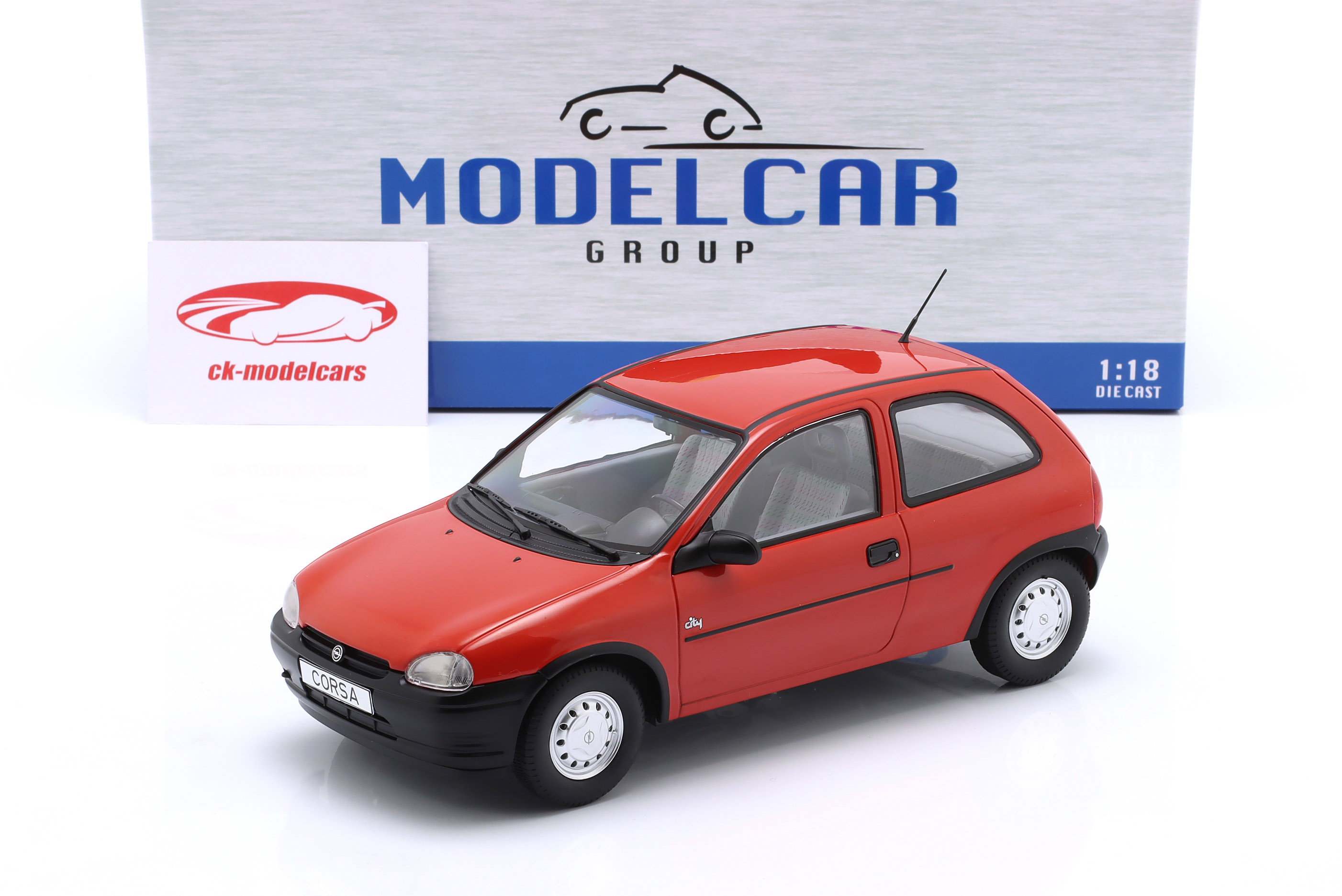 ModelCarGroup 1:18 Opel Corsa B Ano de construção 1993-2000