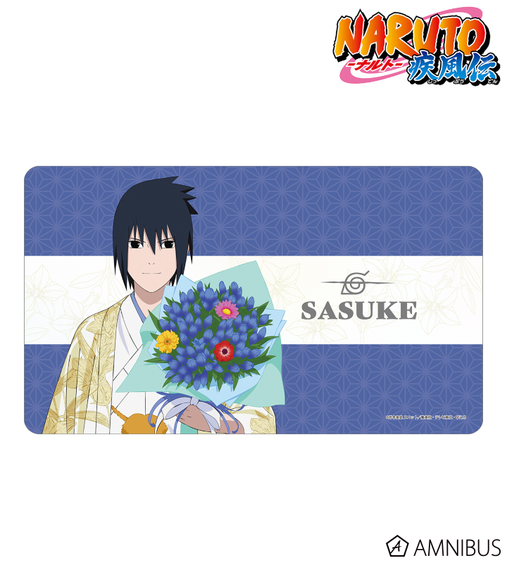 NARUTO-ナルト- 疾風伝 - 描き下ろし うちはサスケ マルチデスクマット