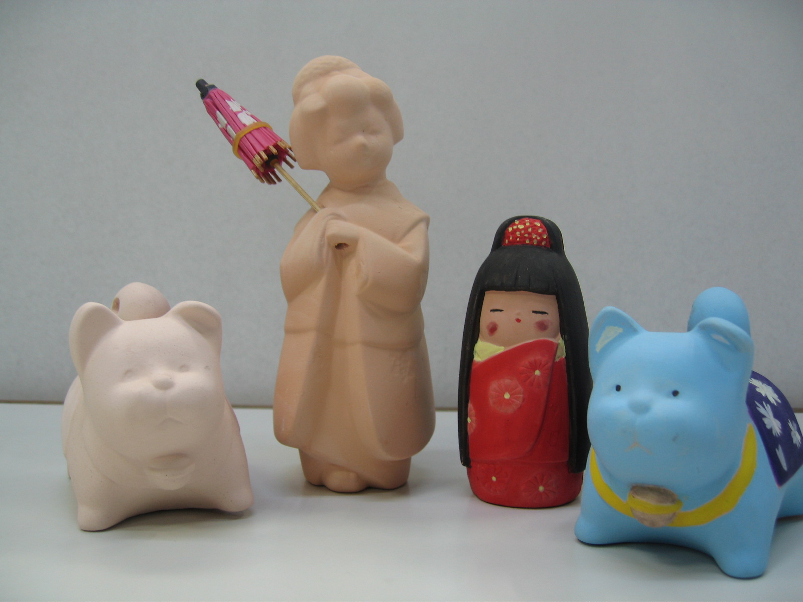 博多人形絵付け体験】【ファミリーおすすめプラン】≪30分～1時間