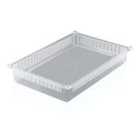 サカセ化学工業 プラスチックトレー 透明 PT34-10 1箱(2枚入) 01-2547