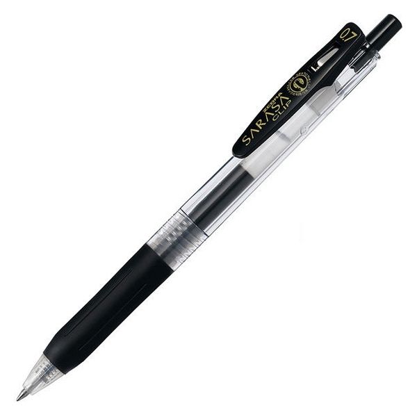 ゲルインクボールペン サラサクリップ 0.7mm 黒 JJB15-BK ゼブラ