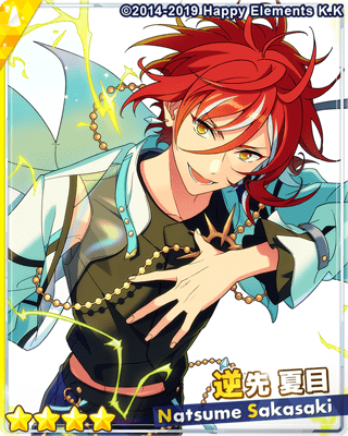 あんスタMusic】［鋭さのSPARK］逆先 夏目 - あんスタMusic攻略wiki
