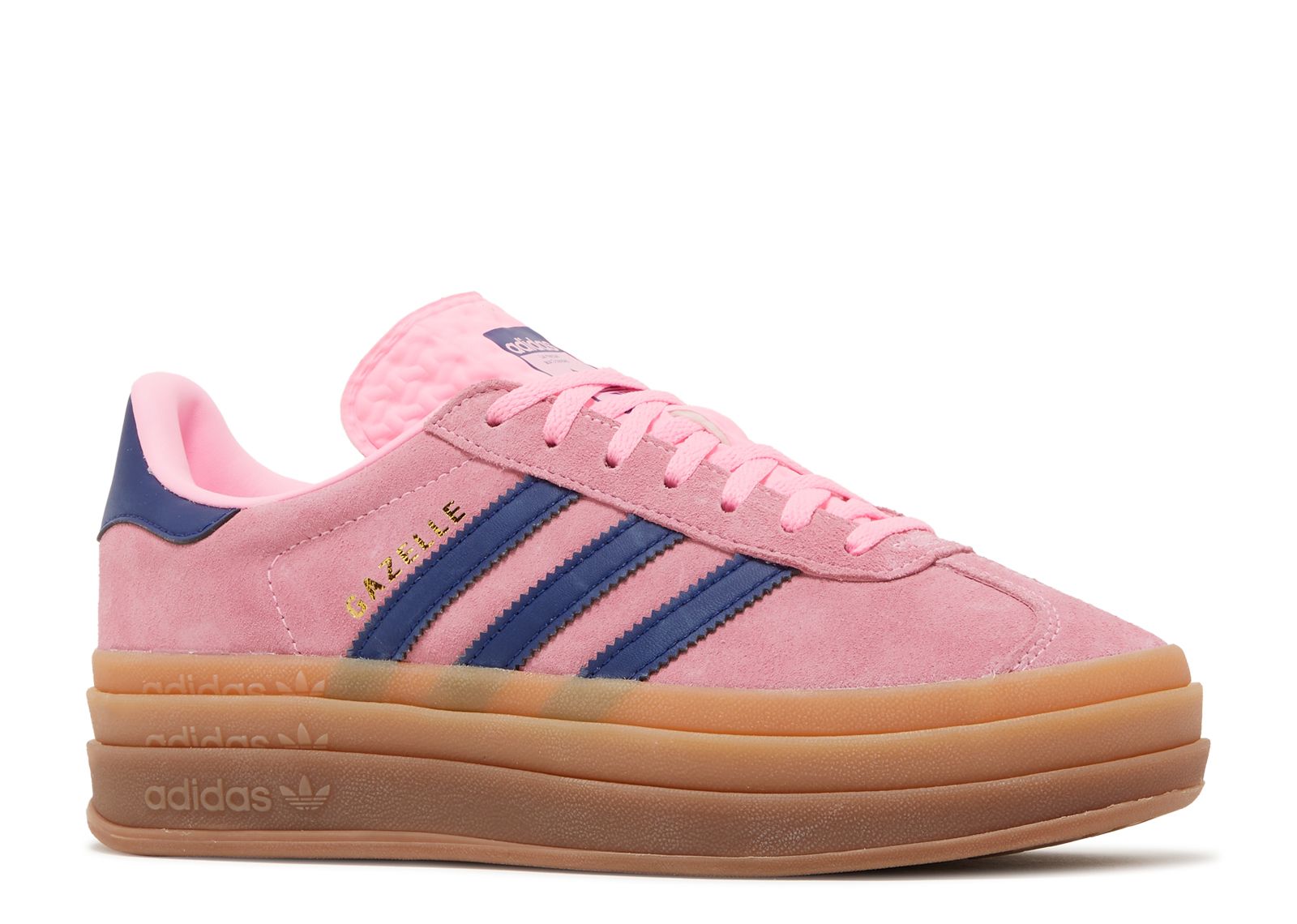 Wmns Gazelle Bold 'Pink Glow Gum' - Adidas - H06122 - pink glow