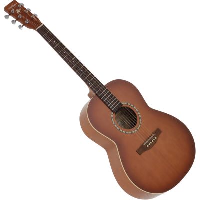 Art & Lutherie Folk Cedar Antique Burst Left QI