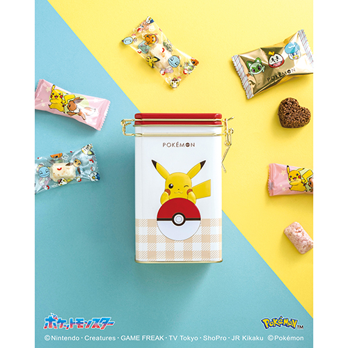 マイネローレンポケモンデザイン スイーツキャニスター缶（ポケモン
