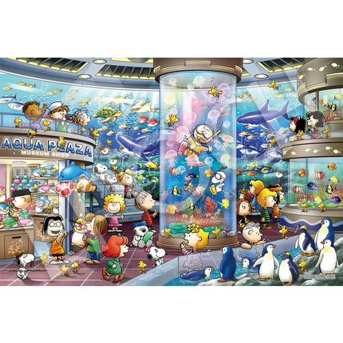 アポロ社 スヌーピー ジクソパズル 1000ピース 廃盤品 アクアリウム