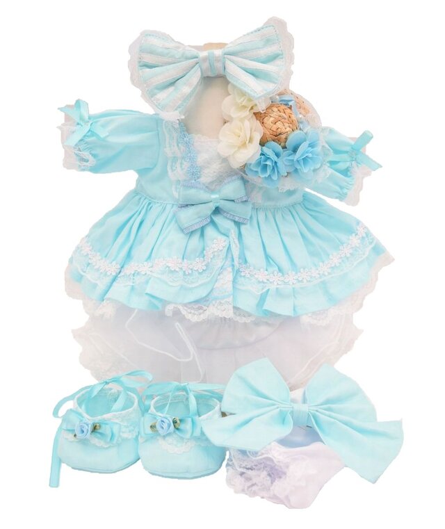 ステラ・ルー 服 コスチューム ケープ付Babyブルー ドレス 本体無 S