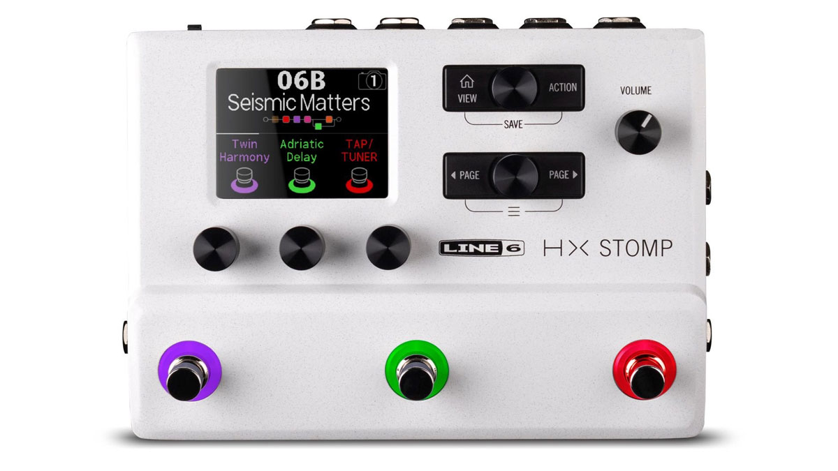 This 'Stomptrooper White'-finished Line 6 HX Stomp IS the multi